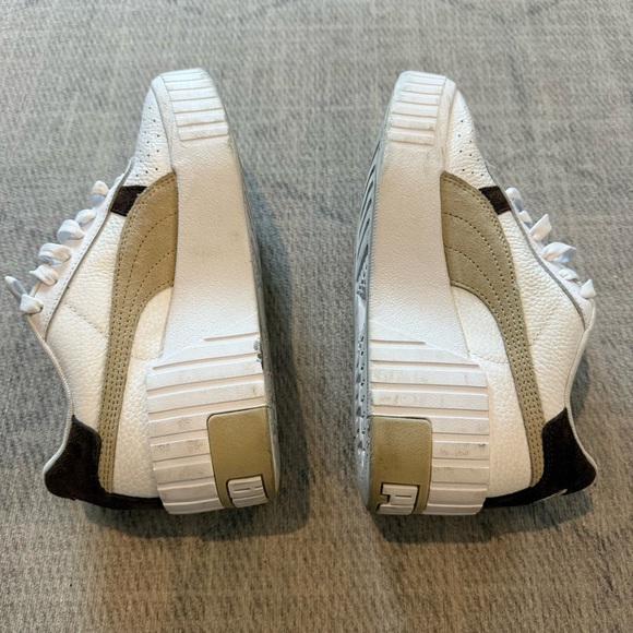 Puma Women's Cali Mix Wedge Platform Low Top Sneakers 6 - Picture 6 of 9